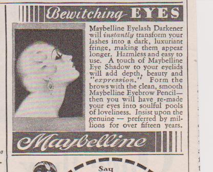 Maybelline’s own original Blond Bombshell, Jean Harlow!!