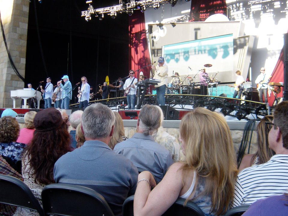 BEACH BOYS AT THE SANTA BARBARA BOWL MEMORIAL DAY.
