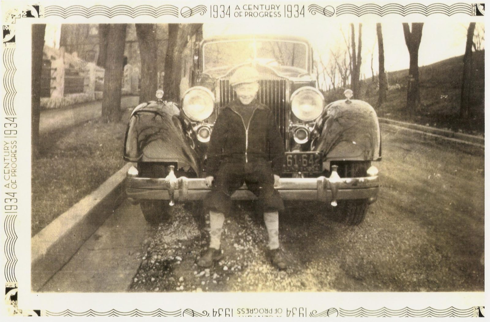 Automobile designer Alain Clenet’s version of a 1934 Packard Convertible.