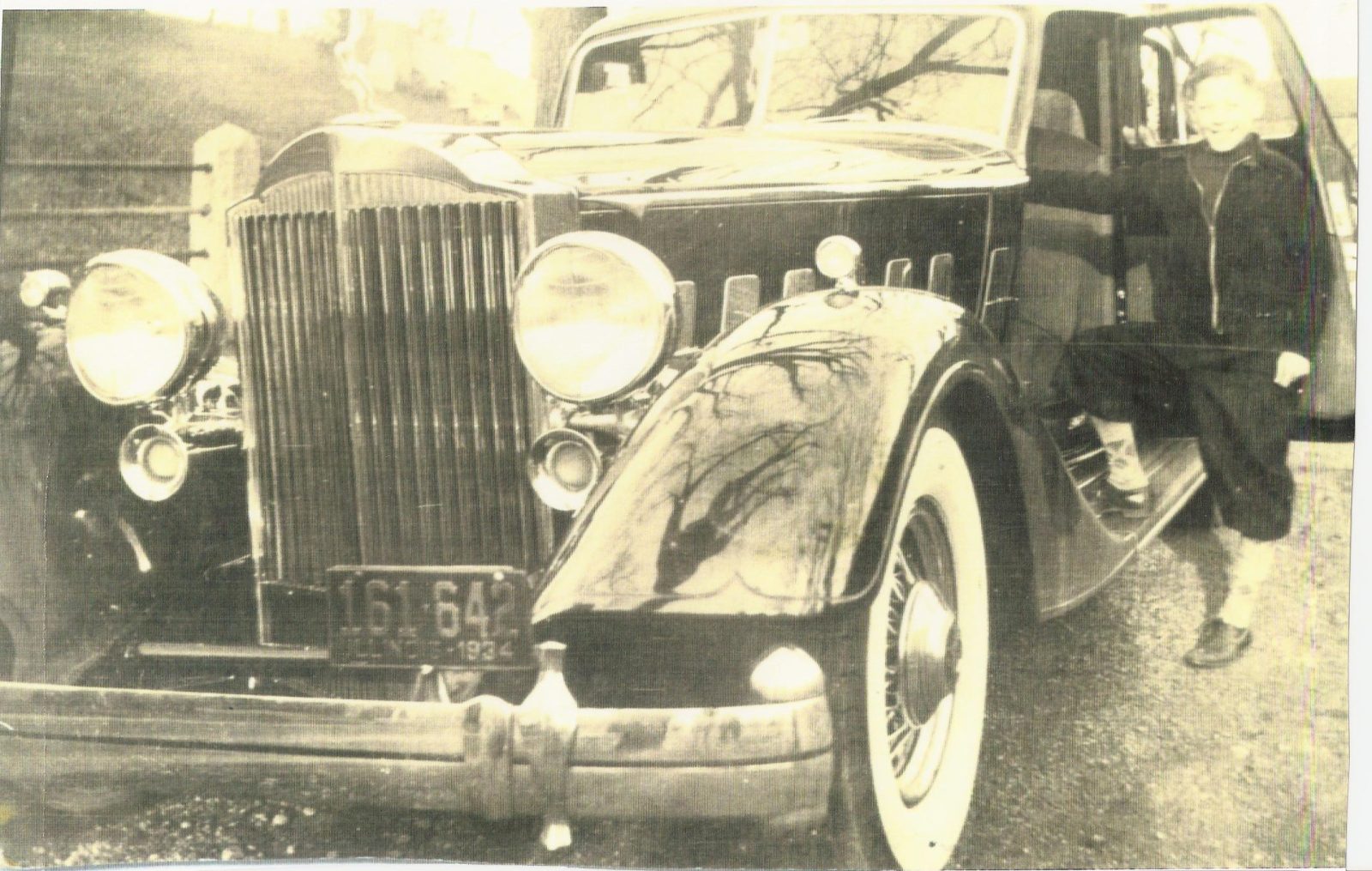 Automobile designer Alain Clenet’s version of a 1934 Packard Convertible.
