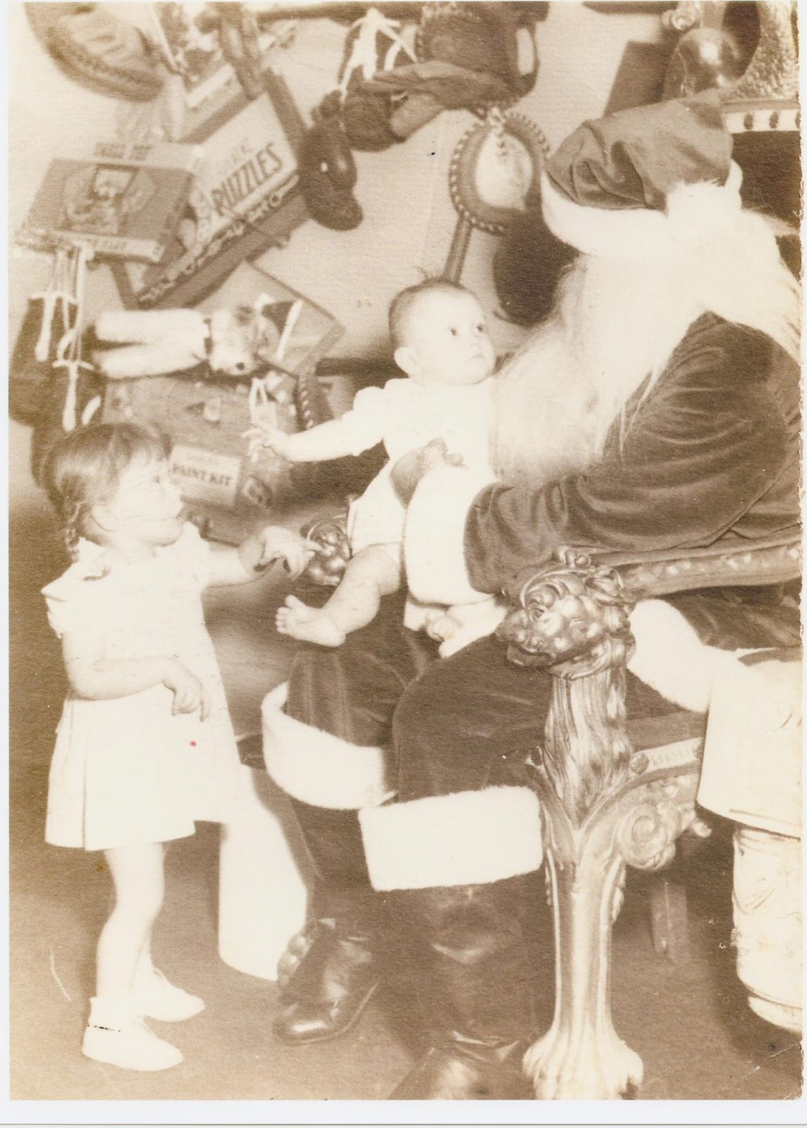 Original Vintage Christmas Card from the Maybelline Company, signed by my great uncle, Maybelline founder, Tom Lyle Williams