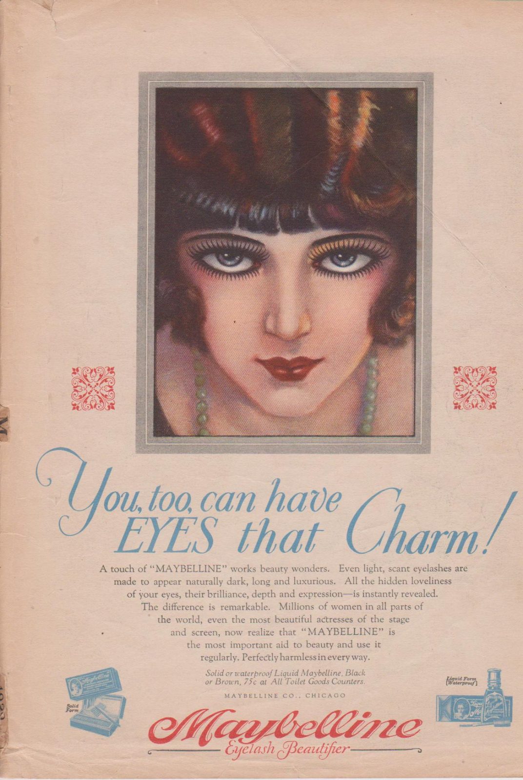 VOGUE – DIANA VEERLAND – MAYBELLINE.