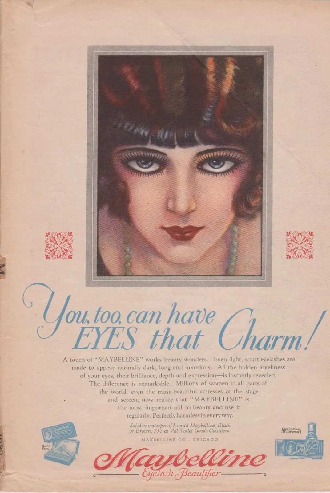 Maybellines “It Girl” Clara Bow unleashes the excitement of the Roaring 20’s.