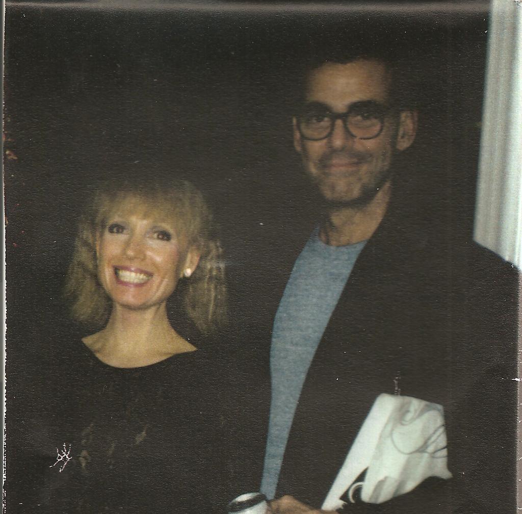 Bette Davis and Leslie Ann Down with Hollywood Borderline Producer, David Van Houten