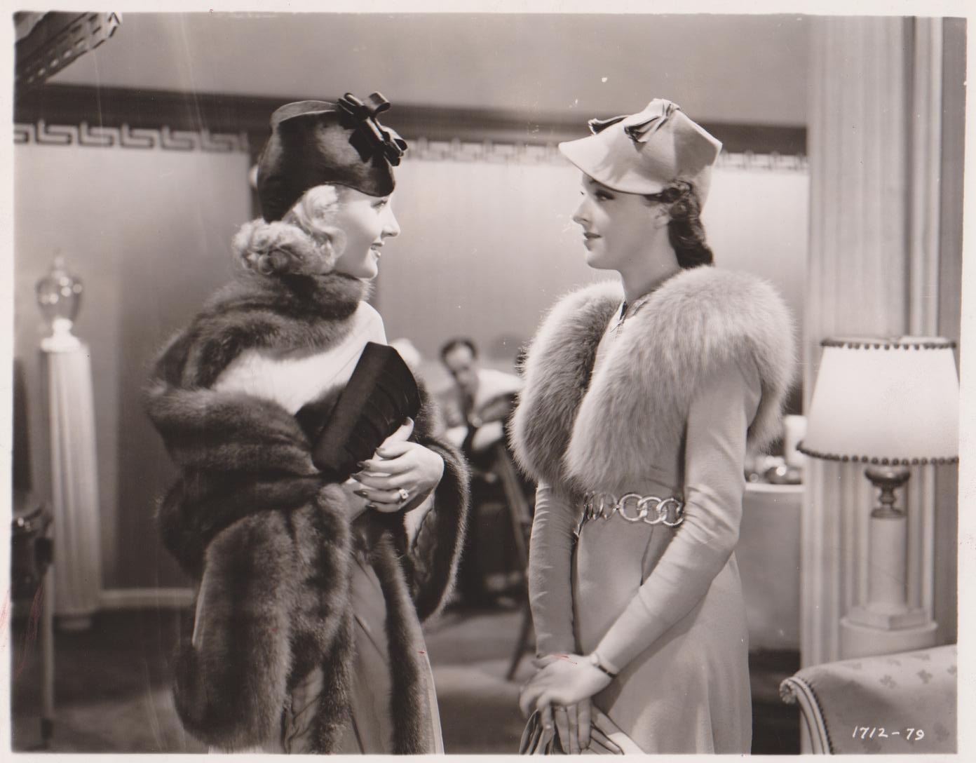 Maybelline Story excerpt with pictures of Carole Lombard, Fred MacMurray and Eleanor Fisher.