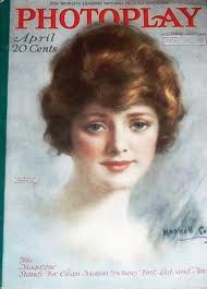 Maybelline models on vintage Photoplay magazines.