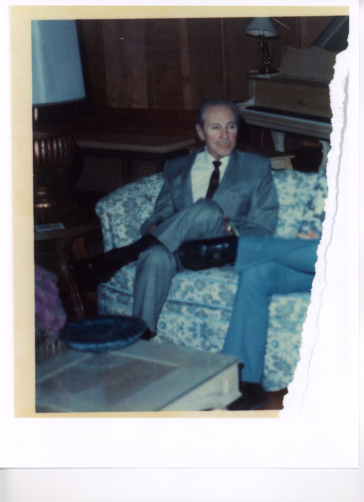 Tom Lyle Williams watches his family spend, spend, spend!