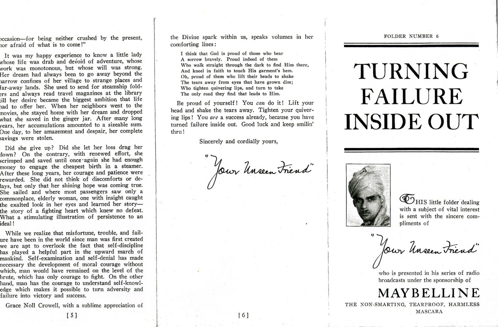 TURNING FAILURE INSIDE OUT…Maybelline Founder, Tom Lyle Williams,