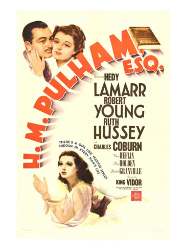 HEDY LAMARR in H.M. Pulham ESQ flaunts makeup in public after WW l..