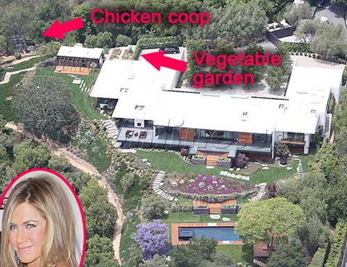 RETRACTION:  A behind the gate look at Jennifer Aniston’s Bel Air property in the 1960’s, when it belonged to Maybelline founder, Tom Lyle Williams