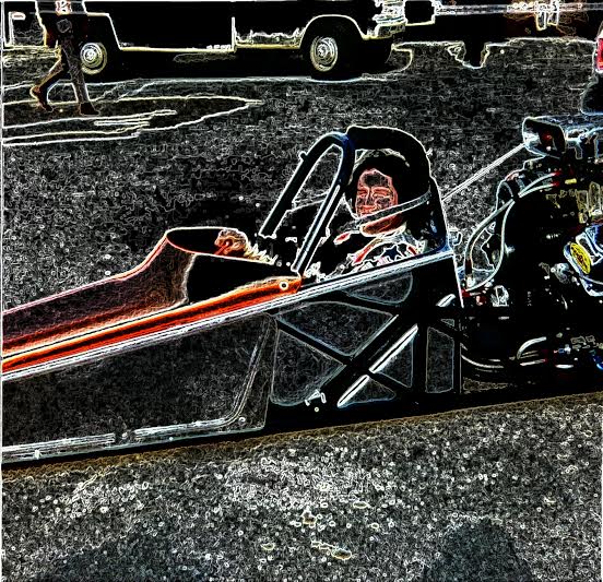 My Daredevil Maybelline Cousin, Jerry Westhouse…a real “ROCKET MAN” Drag Car Racer