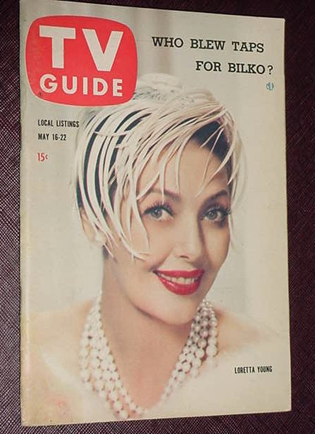 Maybelline featured Hollywood Star Loretta Young in glamorous 1950 glossy ads