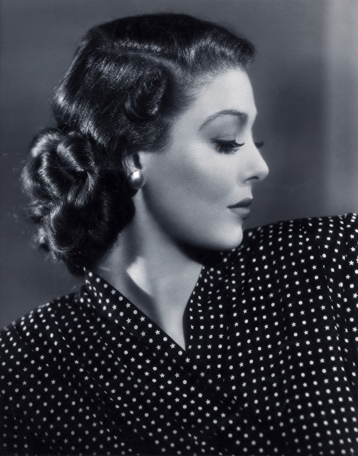 Maybelline and Loretta Young represent classic beauty in the 1950s.