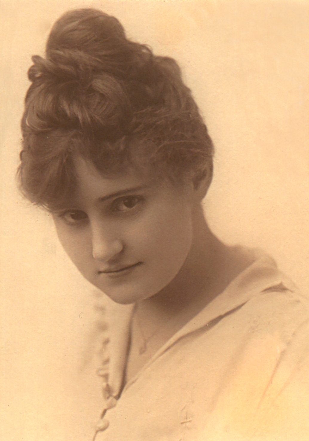 Maybelline vintage ad model Ethel Clayton, 1915.