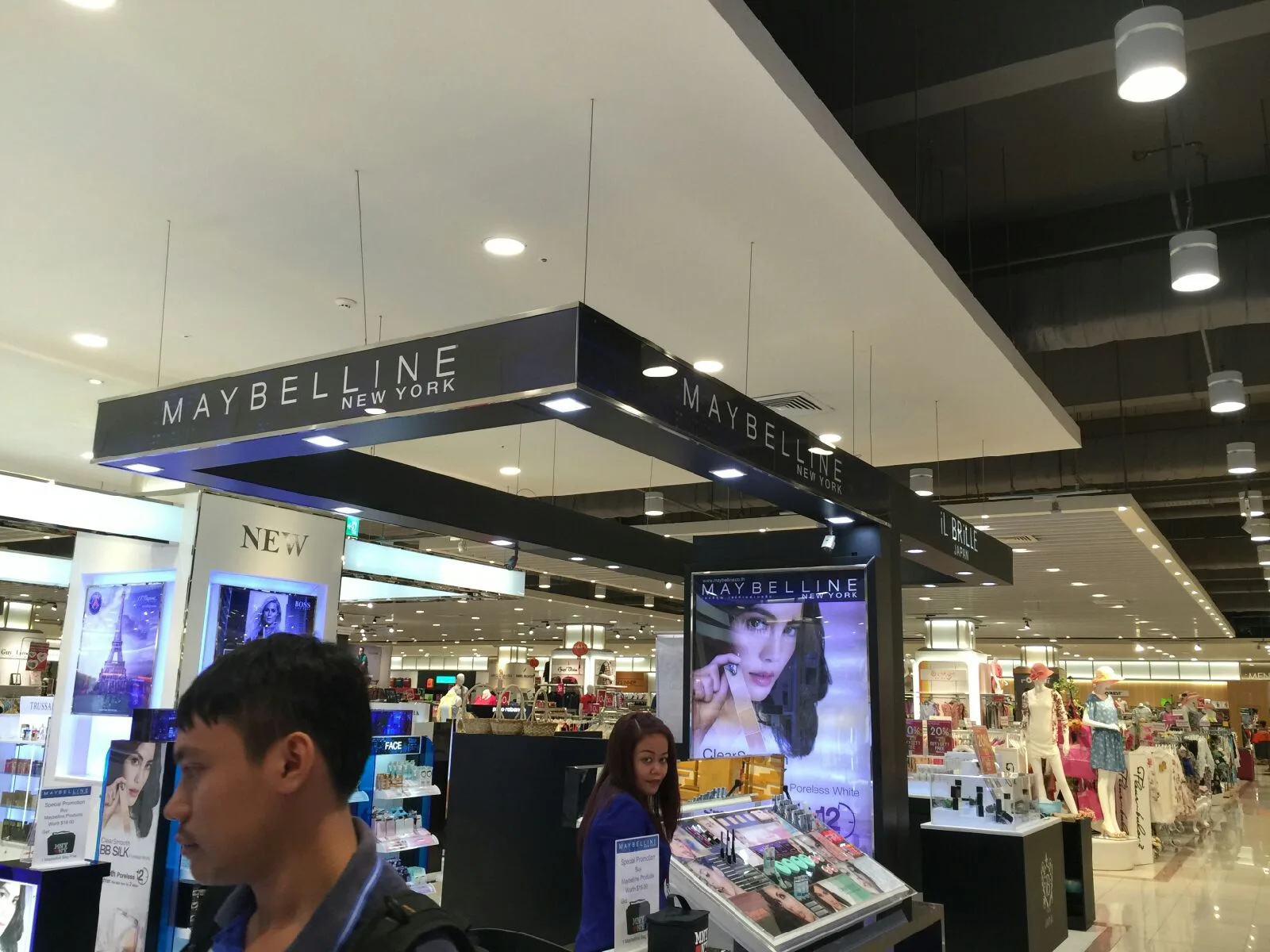 Ultra Chic English Speaking Mall in Cambodia and Viet Nam features Maybelline New York