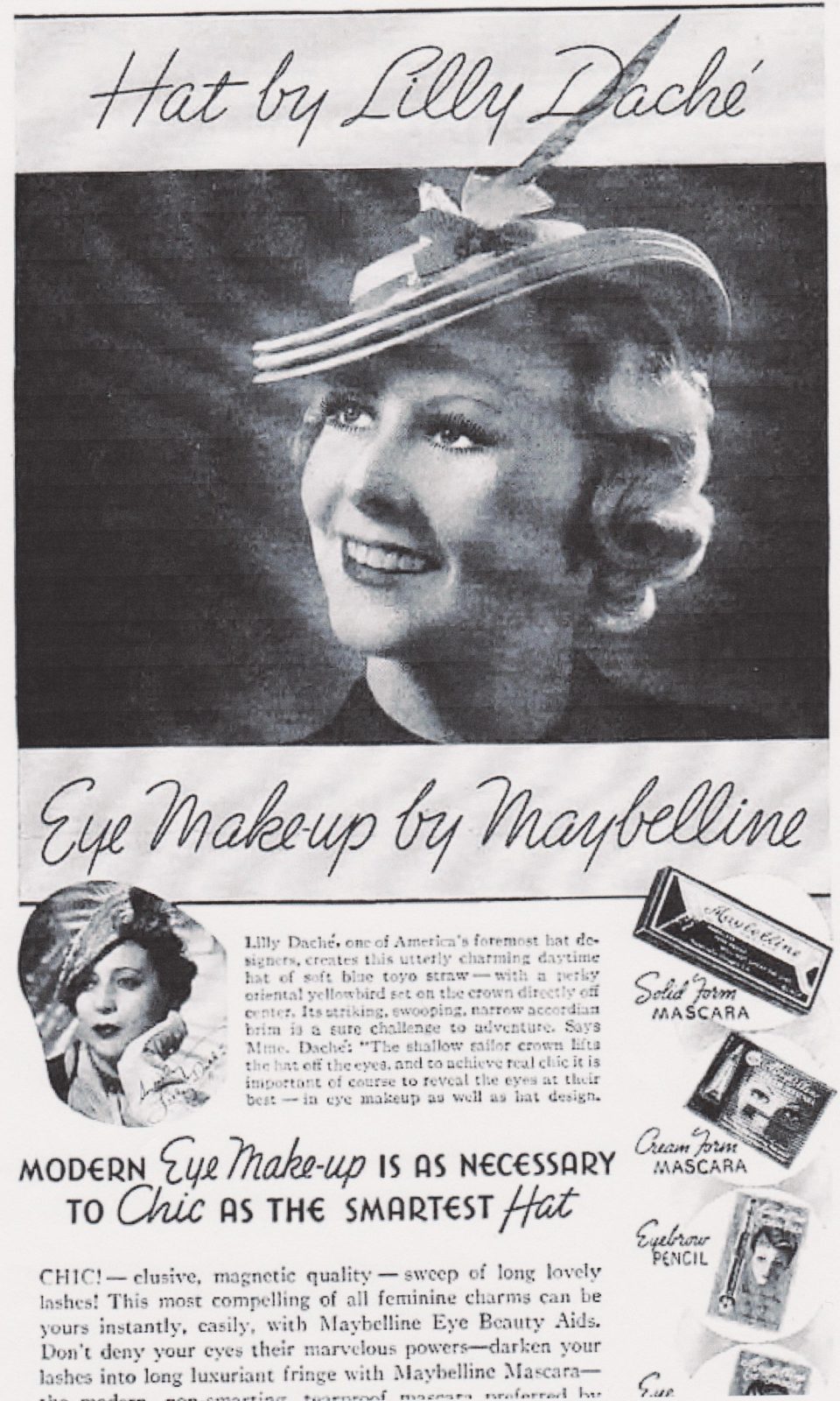 Miss Maybelline Capitalize’s on the word chic!