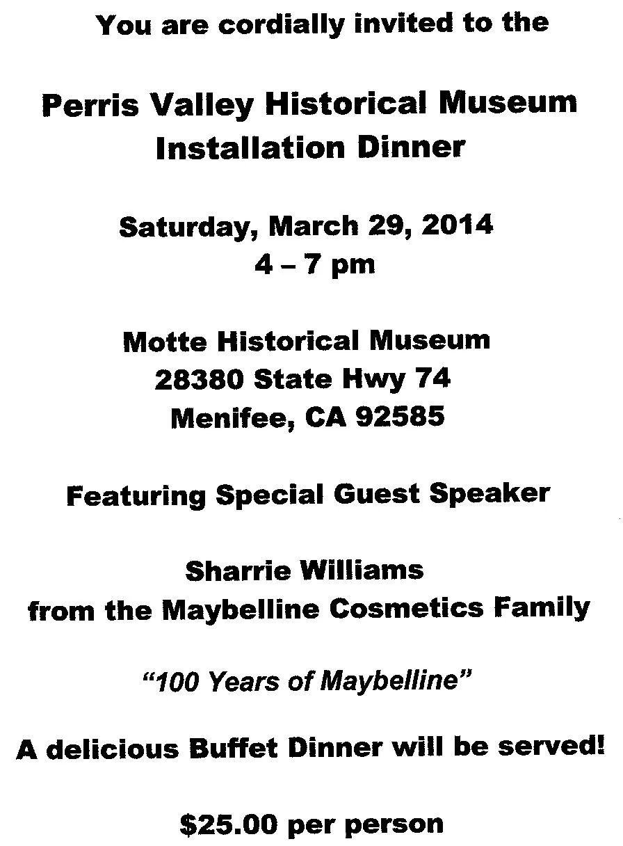 You’re Invited to Attend Sharrie Williams, Maybelline Story Presentation, March 29 at the Motte Historical Car Museum