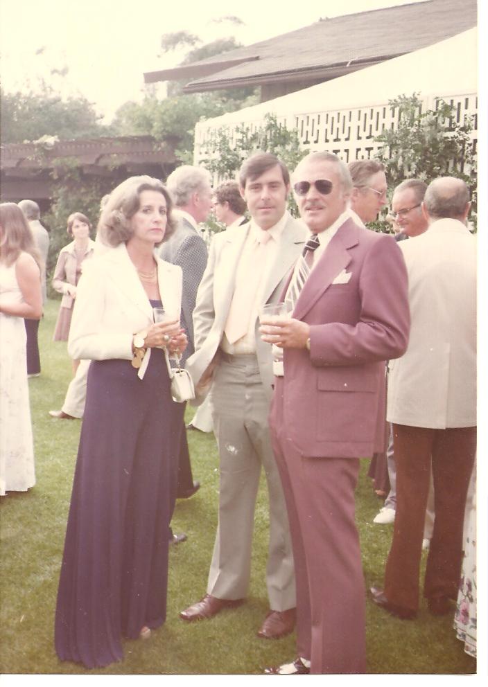 Gatsbyesque Wedding at Bernard Maybeck estate, in 1976