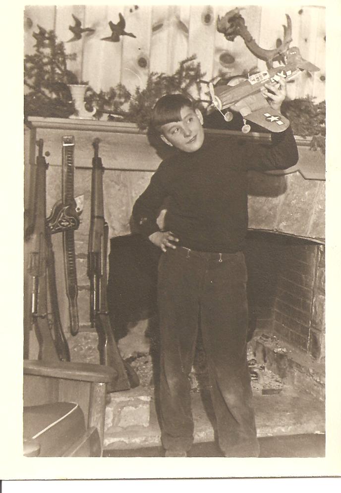 Vintage Merry Christmas 1943 during WW11