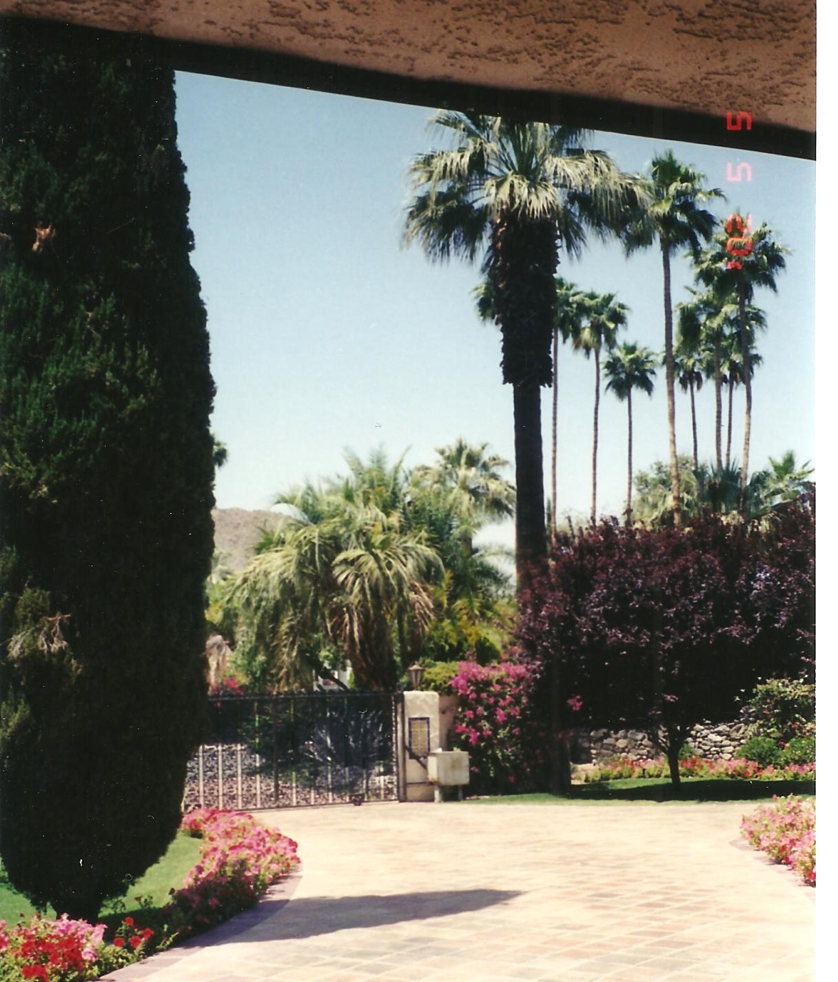 Never before seen photos of Maybelline Heir, Bill Williams, Palm Springs Estate, Casa de Guillermo
