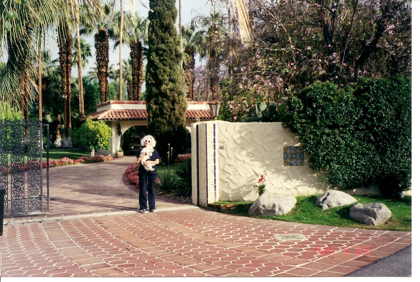 Never before seen photos of Maybelline Heir, Bill Williams, Palm Springs Estate, Casa de Guillermo