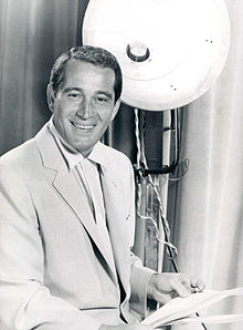 THE PERRY COMO SHOW, SPONSORED BY MAYBELLINE IN 1956.