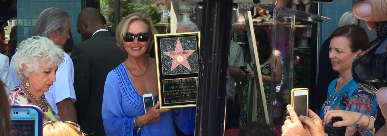 Phil Hartman gets his Star on the Walk of Fame…My sister Donna Williams documents it with photos