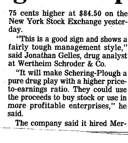 Wasserstein Perella paid 0 Million for Maybelline in 1990, replacing Linda Carter with Christy Turlington and adding the tag line, Maybe She’s Born with it, Maybe it’s Maybelline