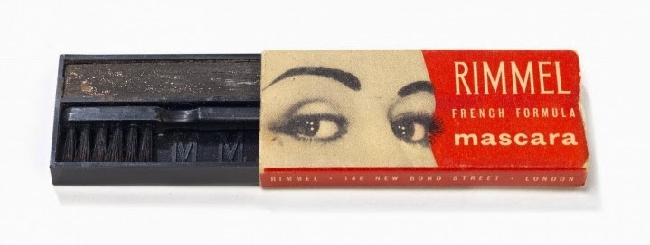 Maybelline was America’s first Mascara, 1915. Eugene Rimmel’s, European, mascaro, was a darkener for men’s mustaches.