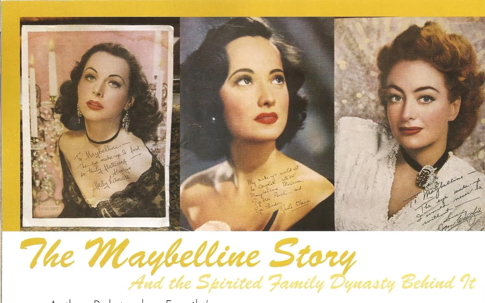 “What will readers take from the Maybelline Story” Interview by Athena Karsant, Internationally renowned Master Corrective & Cosmetic Tattooist in Beverly Hills & San Francisco.