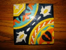 Rudolph Valentino’s pool tile, 1940.
