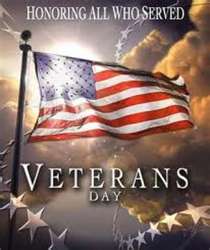 On this special Veterans Day….. God Bless the brave men and women past and present who put their lives on the line for us.