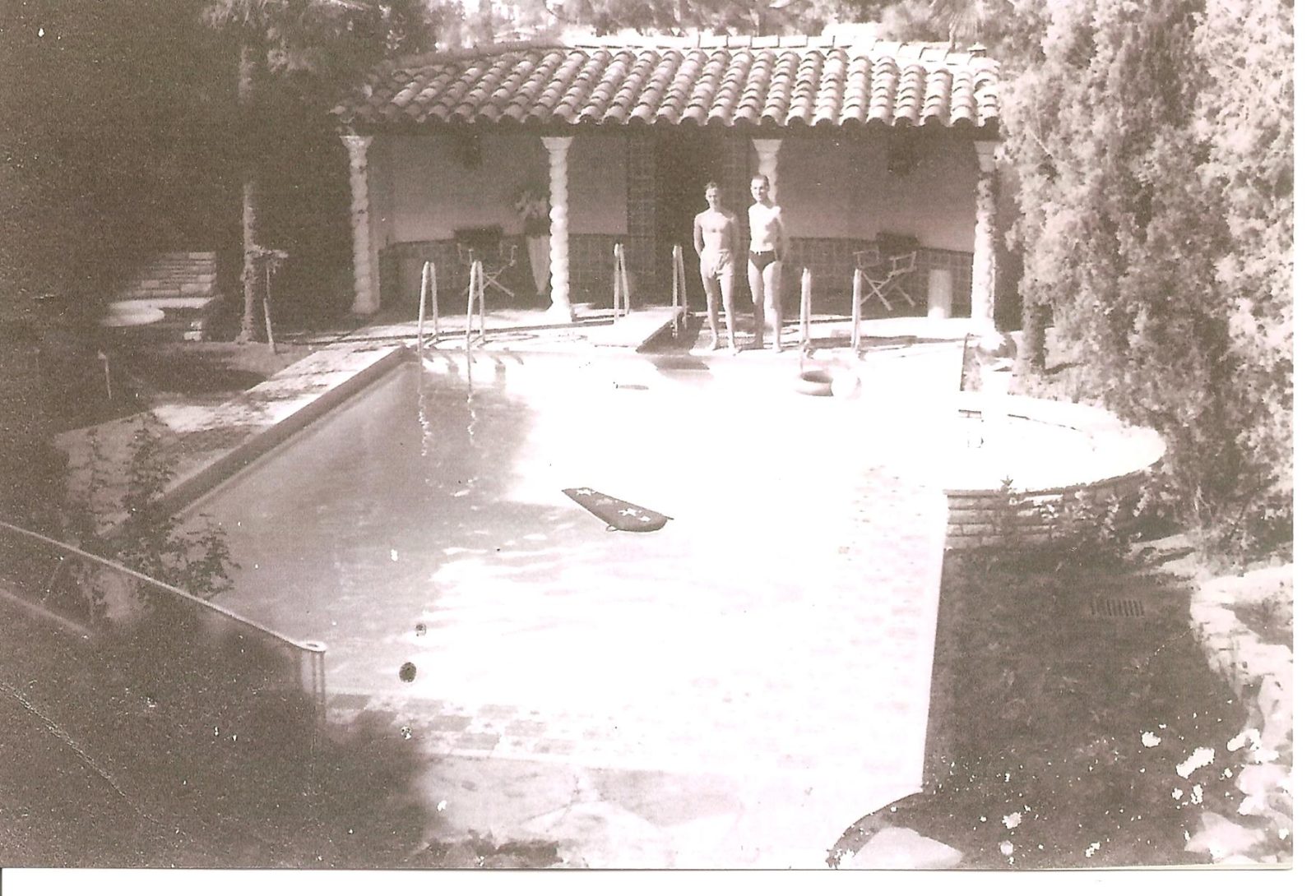 War time rationing at the Villa Valentino in the Hollywood Hills