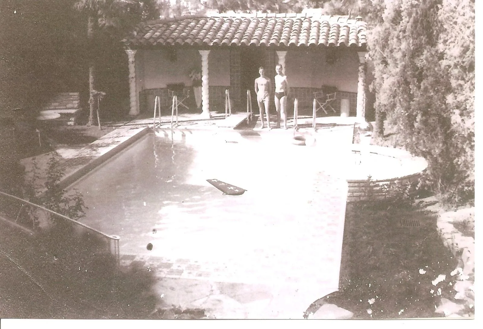War time rationing at the Villa Valentino in the Hollywood Hills
