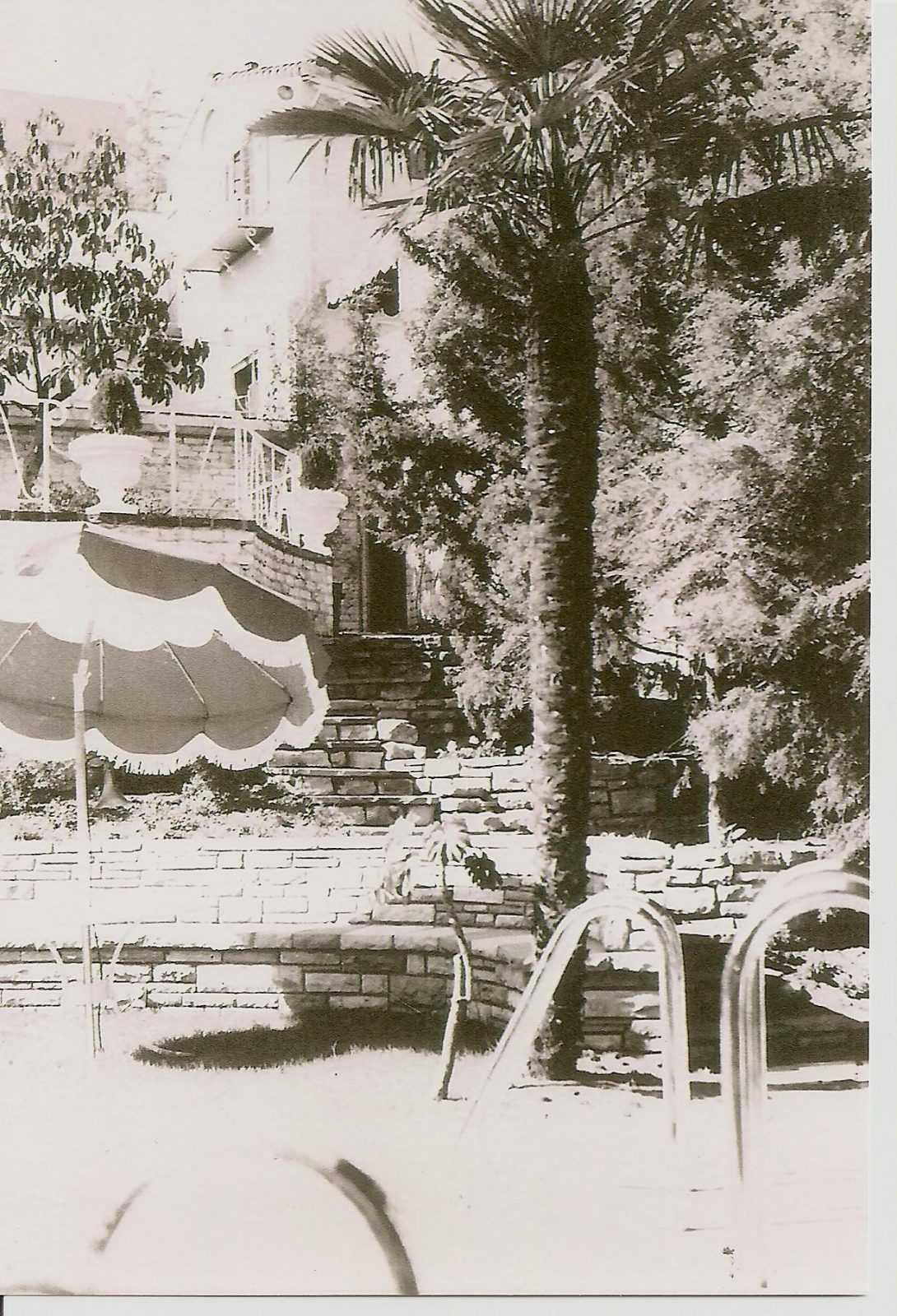 War time rationing at the Villa Valentino in the Hollywood Hills