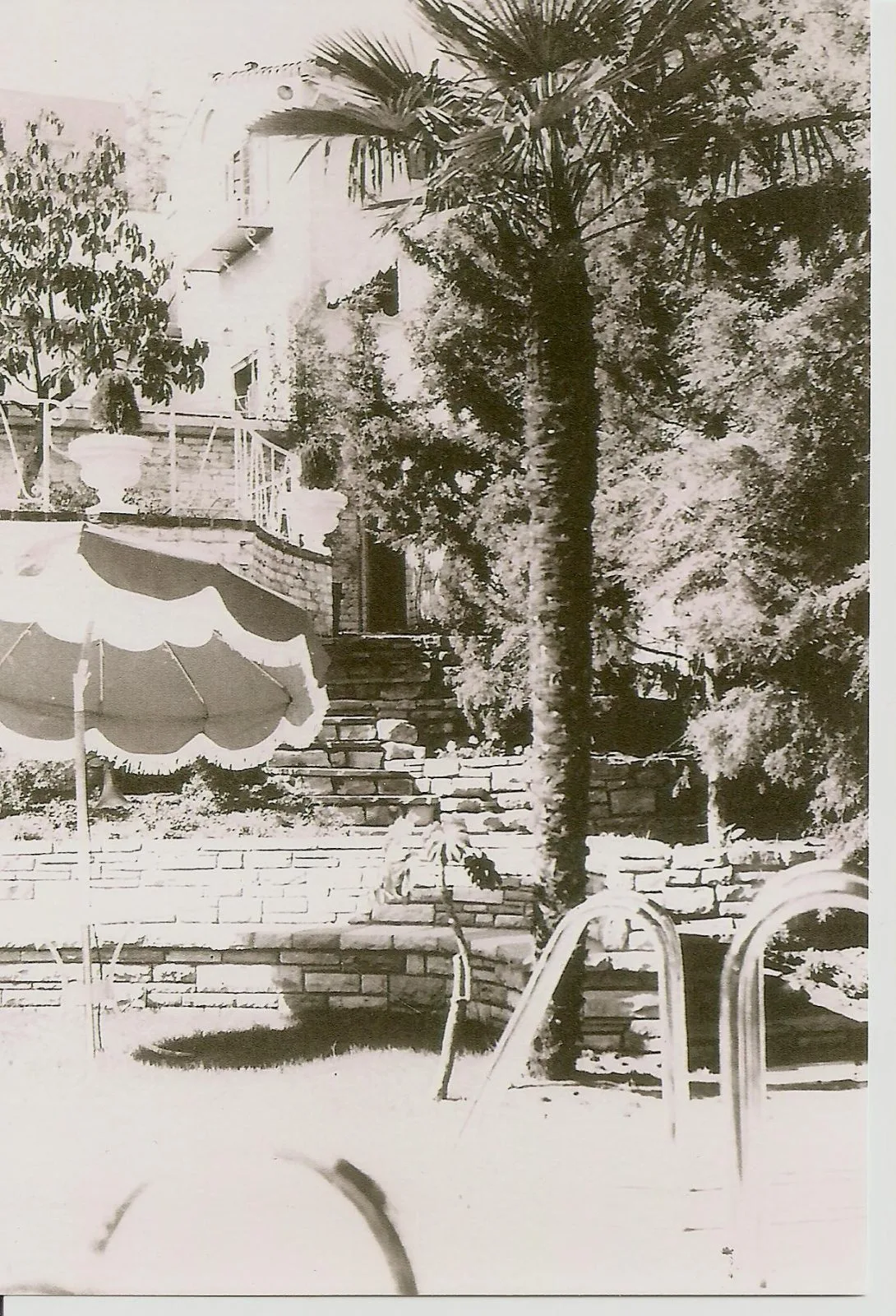 War time rationing at the Villa Valentino in the Hollywood Hills
