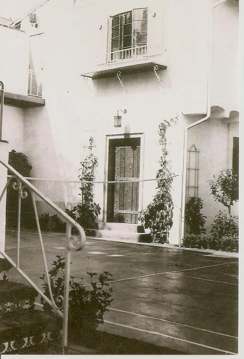 War time rationing at the Villa Valentino in the Hollywood Hills