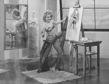 1930’s Maybelline ad painted by Zoë Mozert, the most famous female pin-up artist of her day