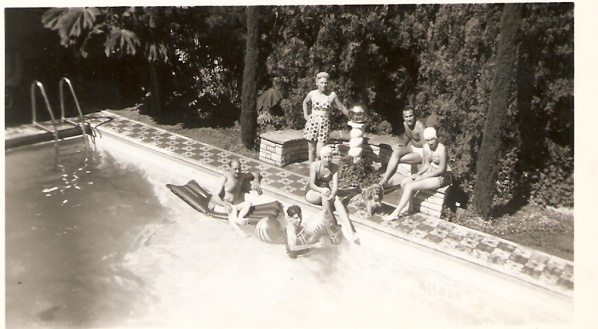 Tom Lyle Williams Villa Valentino and his Estate at 900 Airole Way, Bel Air, California