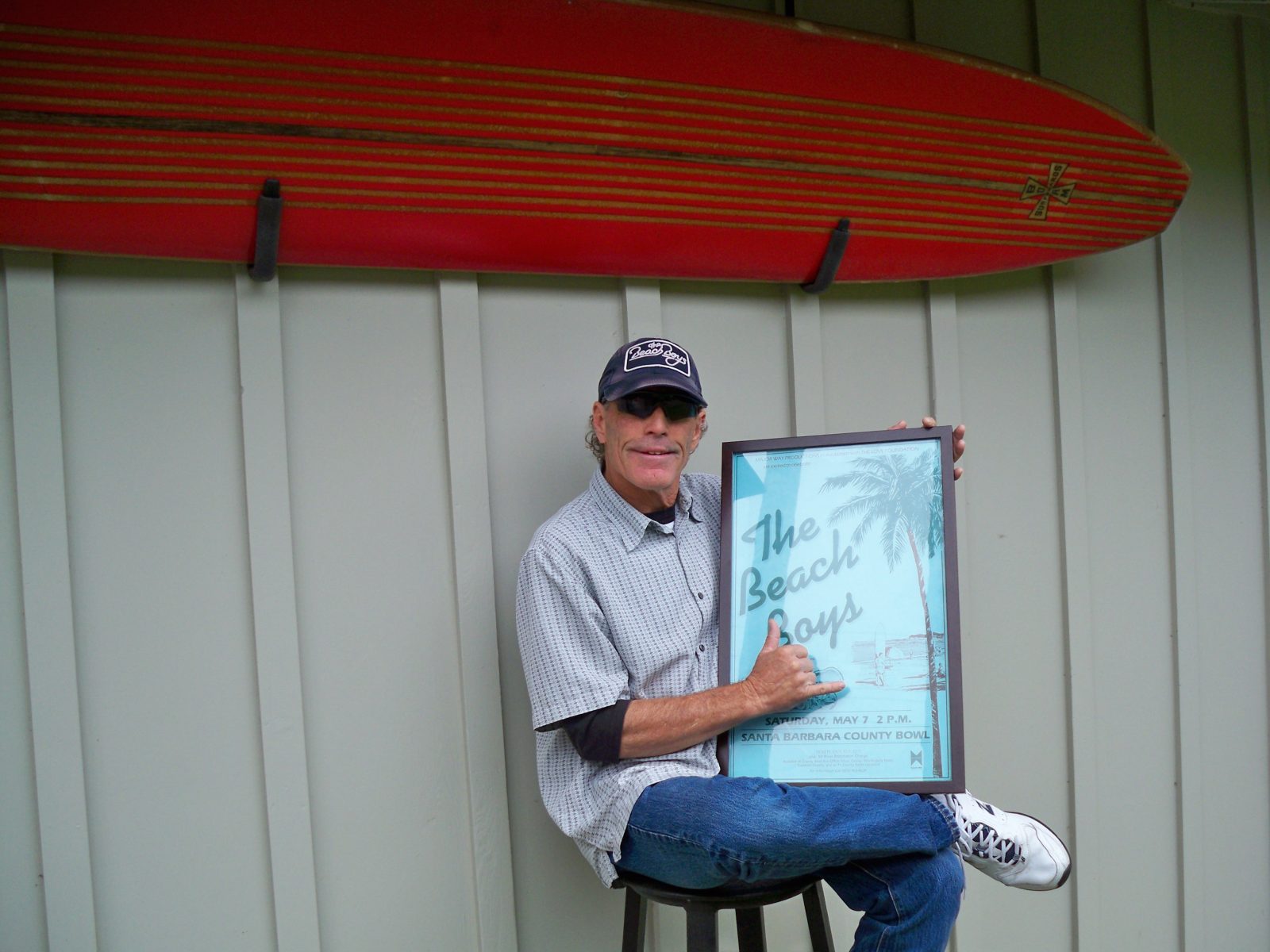 Beach Boy Dennis Wilson’s Iconic Surfboard lives on with Chuck Williams, BB1.