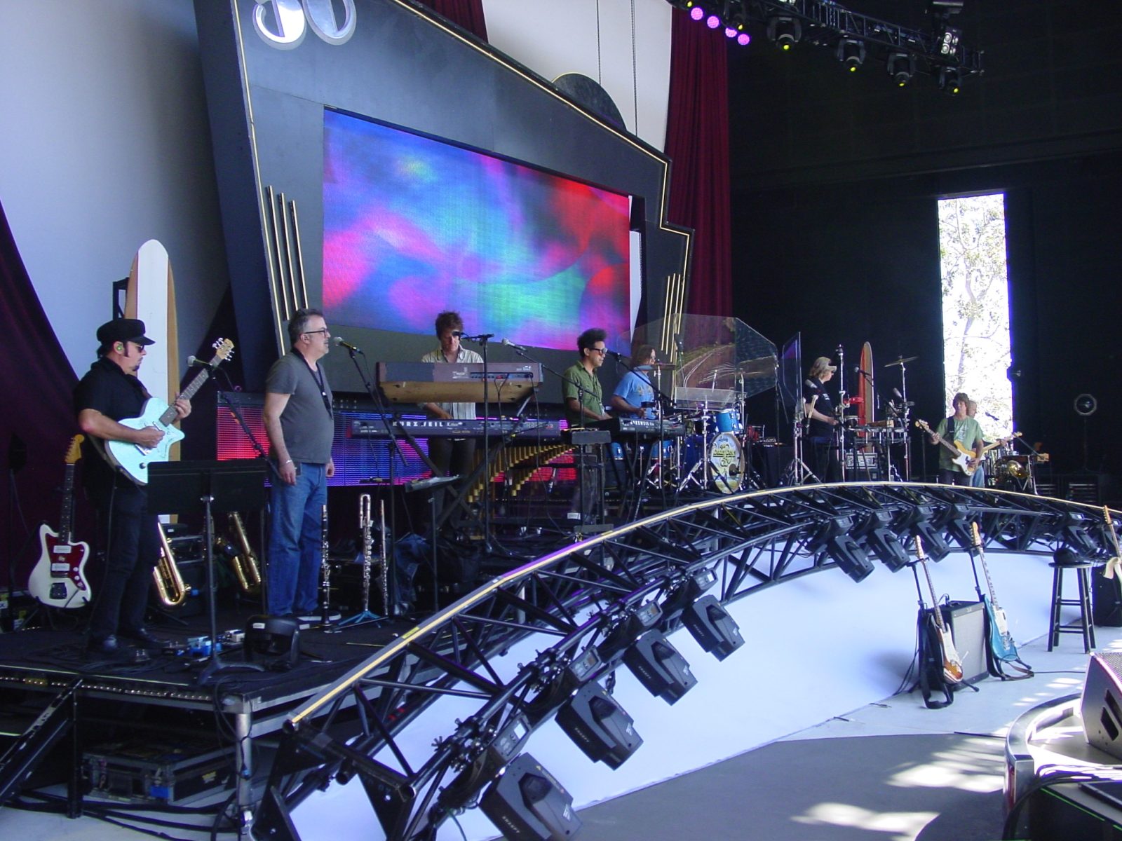 BB1’S PHOTOS OF THE BEACH BOYS SOUND CHECK AT THE SANTA BARBARA BOWL