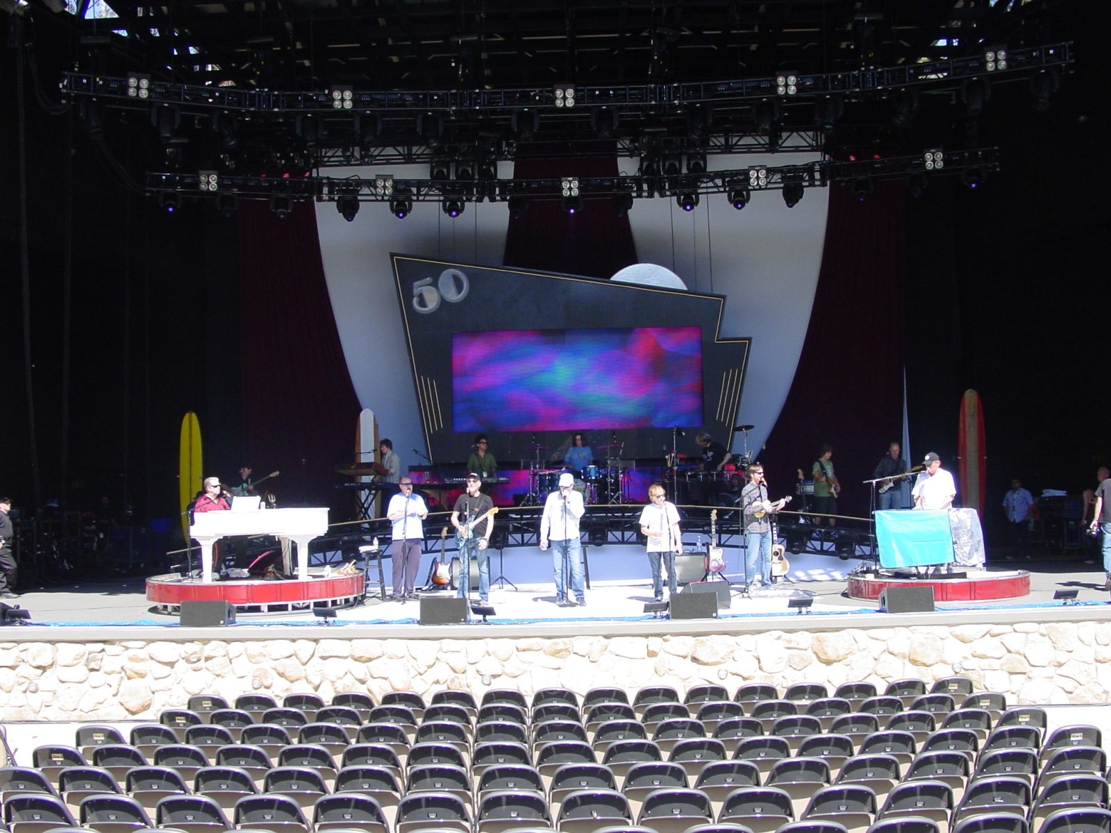 BB1’S PHOTOS OF THE BEACH BOYS SOUND CHECK AT THE SANTA BARBARA BOWL