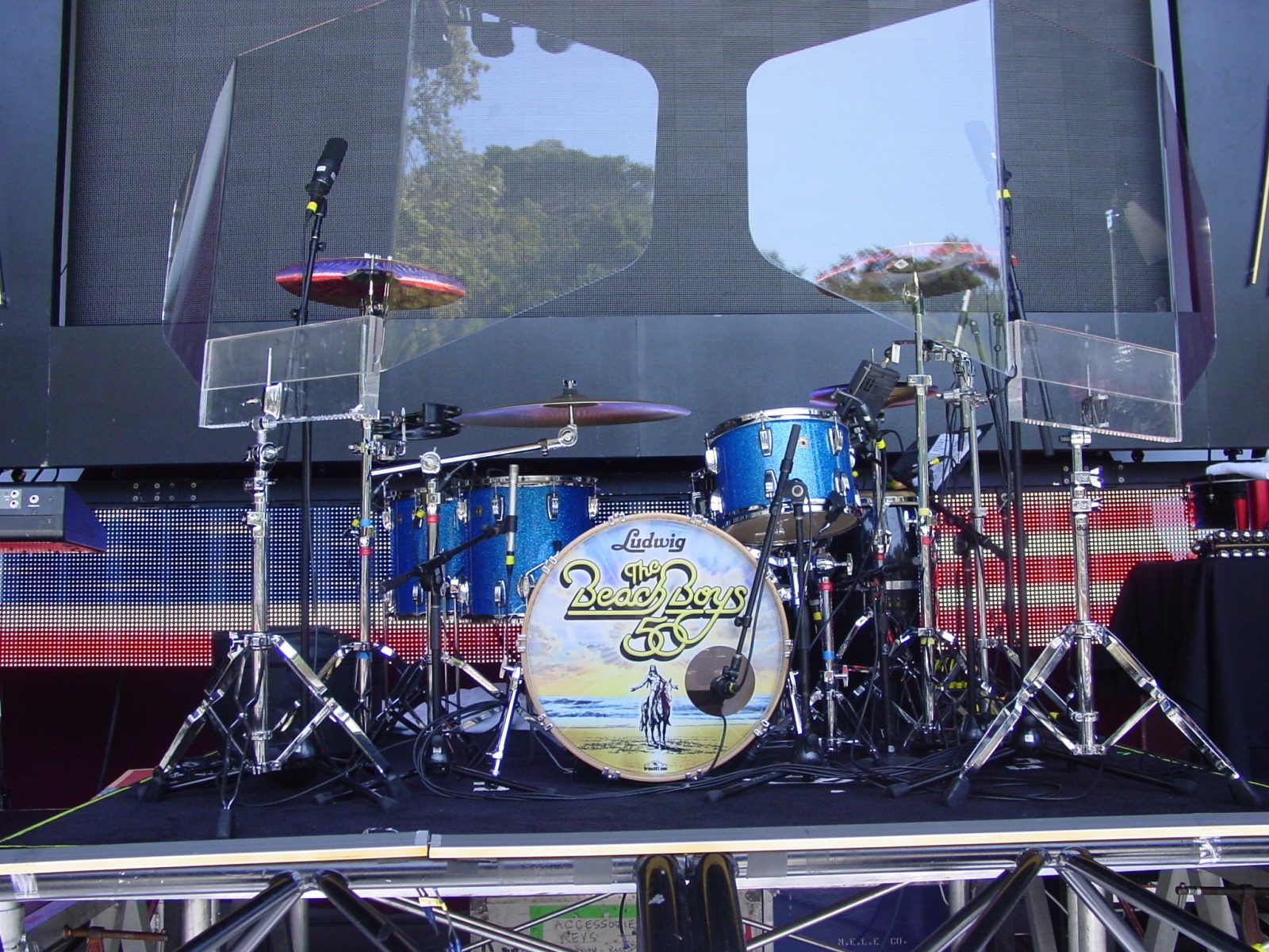 BB1’S PHOTOS OF THE BEACH BOYS SOUND CHECK AT THE SANTA BARBARA BOWL