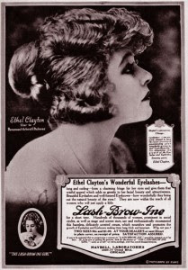 1920-lash brow ine---early-Maybelline product Interview with Glamourdaze – History of Mascara – Maybel Williams and The Maybelline Story