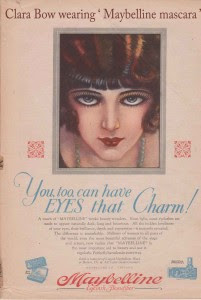 Clara-Bow-wears-Maybelline-mascara Interview with Glamourdaze – History of Mascara – Maybel Williams and The Maybelline Story