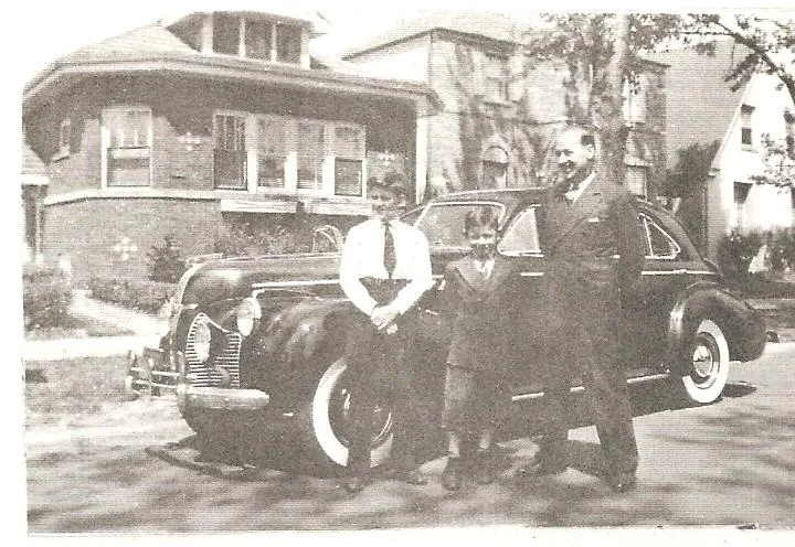 Maybelline founder, Tom Lyle Williams, fondly remembered by his young nephew, Bob Haines, in the 1940s