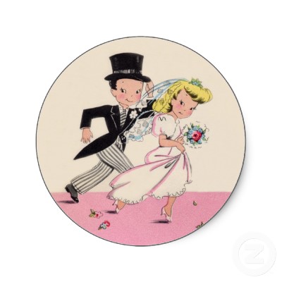 Maybelline’s Runaway Bride and Groom.