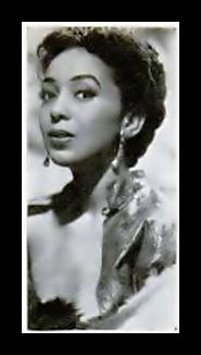 DOROTHEA TOWLES CHURCH FIRST BLACK MAYBELLINE MODEL, 1959.