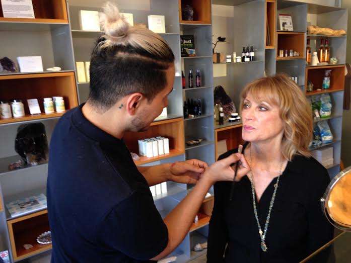 My makeover at Jean Seo’s Evolue Beauty in Beverly Hills with Celebrity Makeup artist Etienne Ortega and Celebrity hair stylist Jin Bang
