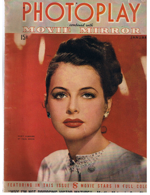 HEDY LAMARR – PAUL HESSE – MAYBELLINE .
